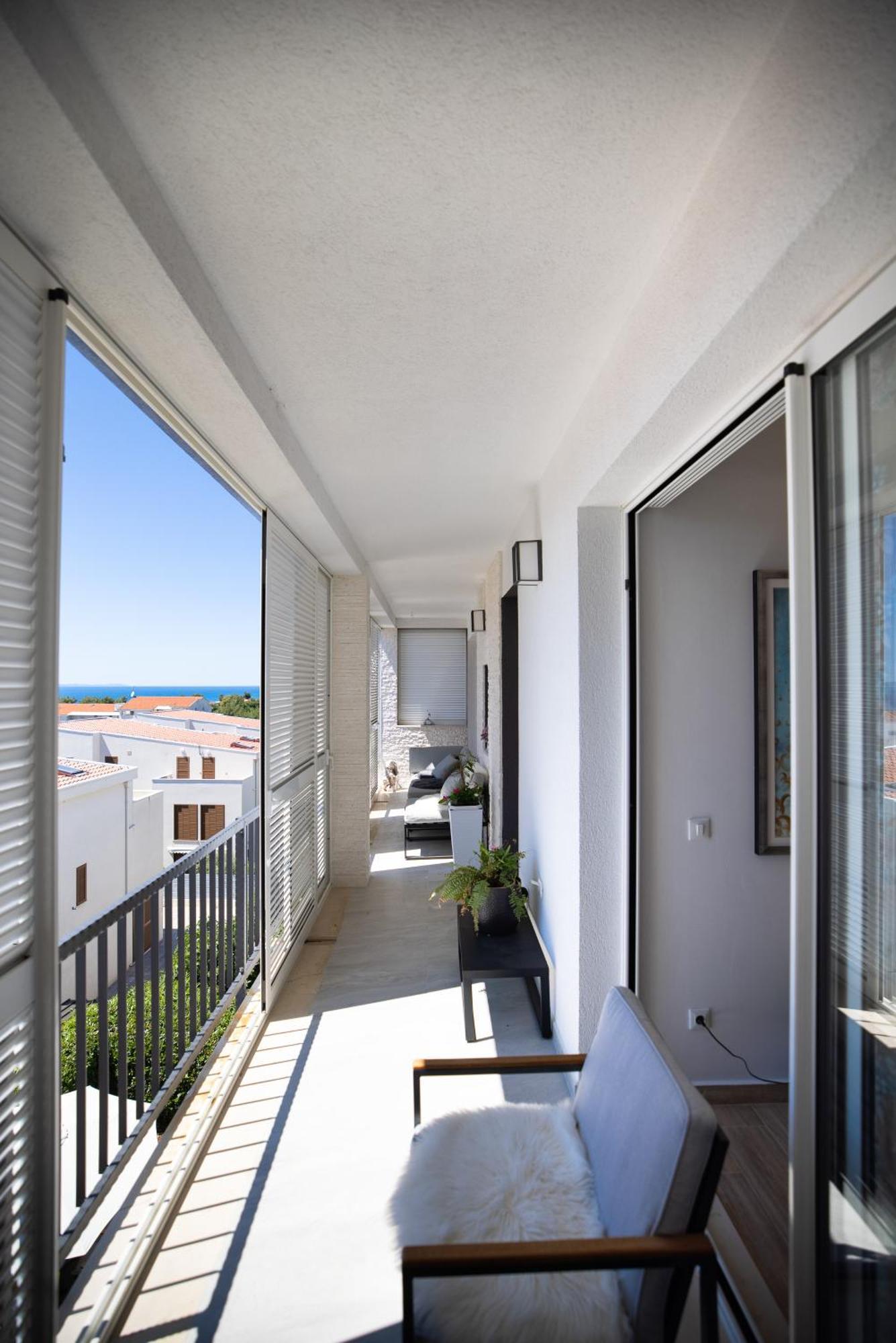 Tirkizni Val Apartment Zadar Exterior photo